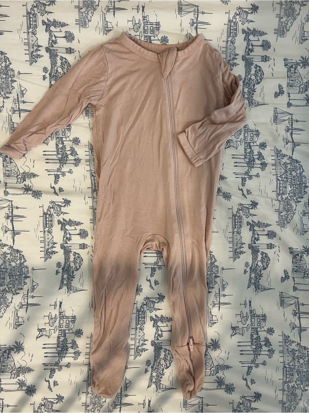 Kyte Baby Blush Zipper Footie